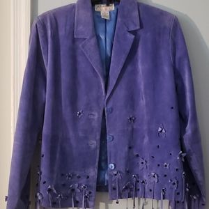 100% leather lined jacket